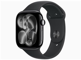 ★アップル / APPLE Apple Watch Series 11 GPS+Cellularモデル 46mm MFC24J/A [ジェットブラック・ブラックスポーツバンド S/M]【スマートウォッチ・ウェアラブル端末】【送料無料】