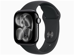 ★アップル / APPLE Apple Watch Series 11 GPSモデル 42mm MEQT4J/A [ジェットブラック・ブラックスポーツバンド S/M]【スマートウォッチ・ウェアラブル端末】【送料無料】