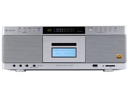 ★東芝 AUREX AX-KCR90(S) しろがね色 ハイレゾ相応う SD USB CDラジオカセットレコーダー Bluetooth送受信【ラジカセ】【貨物輸送無料】