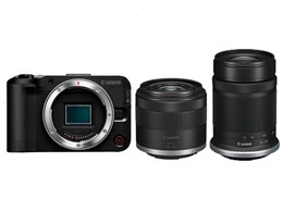 ★キヤノン / CANON EOS R50 V ダブルズームキット [ブラック]【デジタル一眼カメラ】【送料無料】