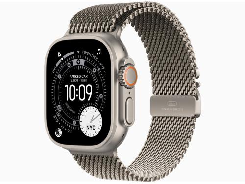 ★アップル / APPLE Apple Watch Ultra 3 GPS+Cellularモデル 49mm MF0E4J/A [ナチュラル・ナチュラルチタニウムミラネーゼループ L]【スマートウォッチ・ウェアラブル端末】【送料無料】｜ディーライズ店