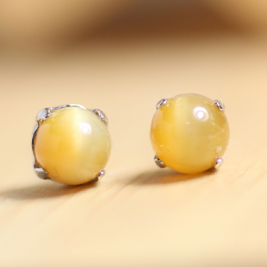 楽天市場】K18 K18YG K18PG K14WG リンデンキャッツアイ 6x4 オーバル