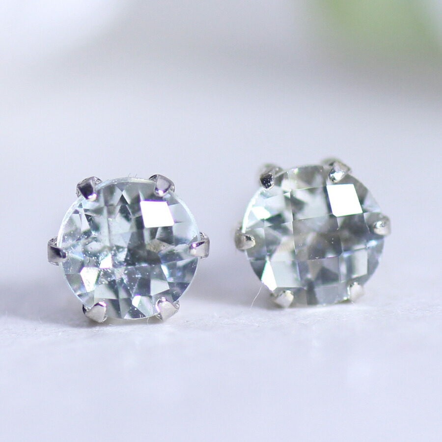 楽天市場】K18 K18YG K18PG K14WG アパタイト 3ミリラウンド ピアス