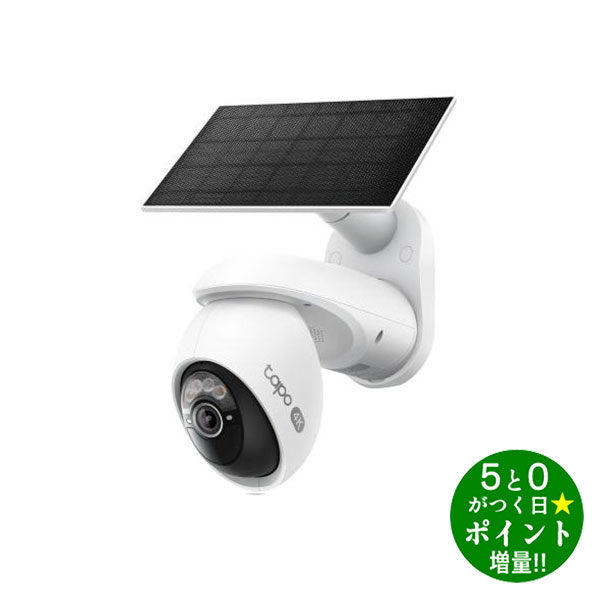 楽天市場】【4K＆充電不要】Tapo 屋外 防犯カメラ 360°首振り