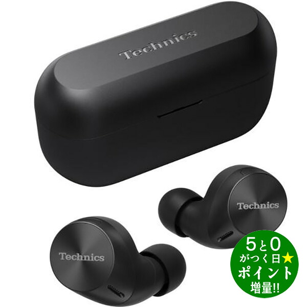 ◆最大3000円CP＋P3倍！！4/20◆パナソニック イヤホン ワイヤレスイヤホン ノイズキャンセリング搭載 Technics EAH-AZ60M2-K ブラック Panasonic【転送不可】