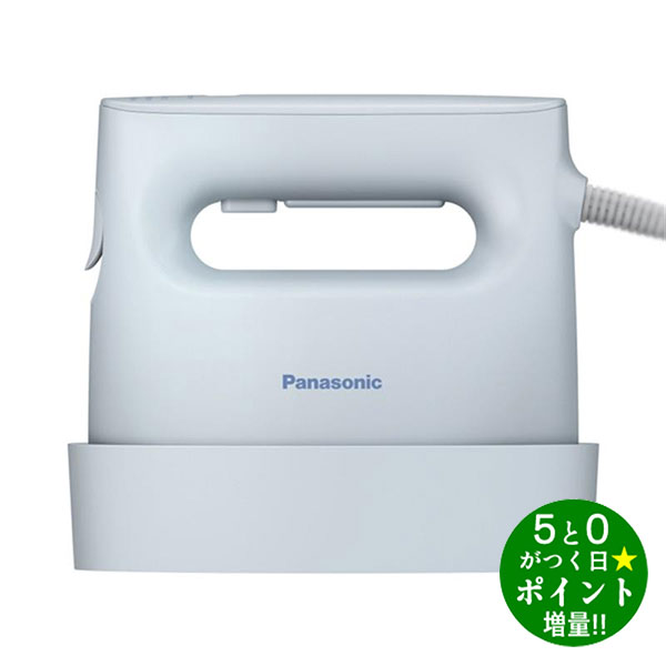 ◆最大3000円CP＋P3倍！！4/10◆パナソニック 衣類スチーマー 大容量タンク ハンガーショット機能 軽量 コンパクト NI-FS60C-A クレイブルー Panasonic【転送不可】