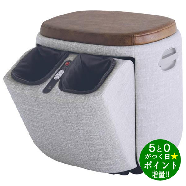 ◆最大3000円CP+P3倍!!7/25◆ドクターエア マッサージ器 3D フットマッサージャー スツール MF-05 BR ブラウン DOCTORAIR【転送不可】|ディーショップワン