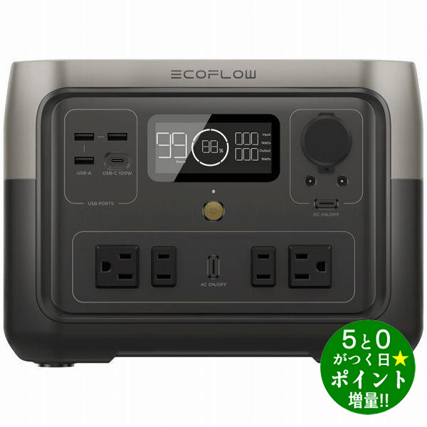 楽天市場】【エコフロー】EcoFlow ポータブル電源 RIVER 2