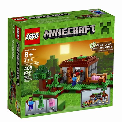 年最新海外 レゴ マインクラフト グッズ Lego The First Night ディーショップワン Www Nso Mn