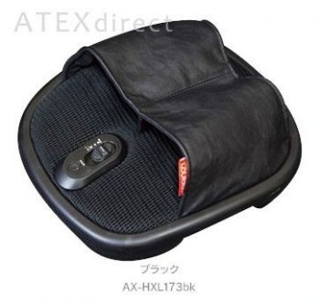 アテックス ルルド エアもみフットマッサージャー AX-HXL173 ブラック アテックス ルルド エアもみフットマッサージャー AX-HXL173 ブラック