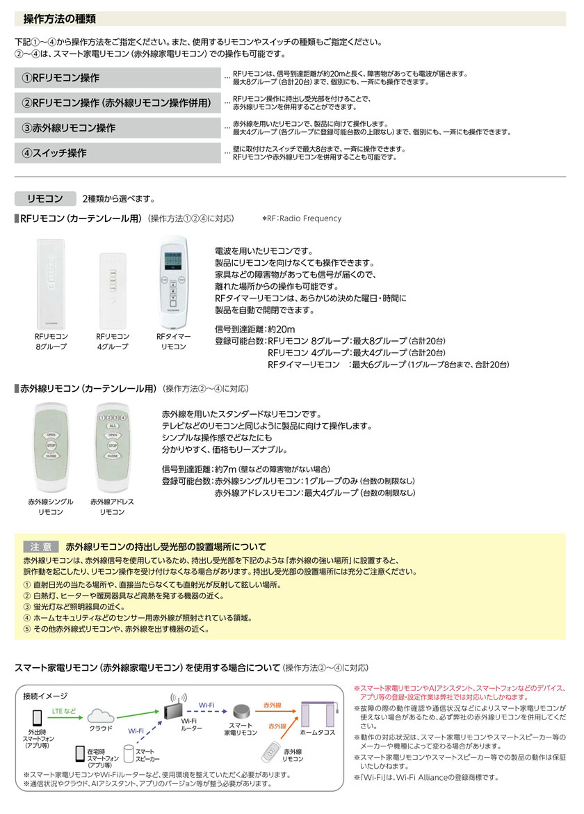 電動カーテンレール▼ホームタコストリーチェシングルセット木目調赤外線リモコン操作▼タチカワブラインド【レール長さ50〜100cm】