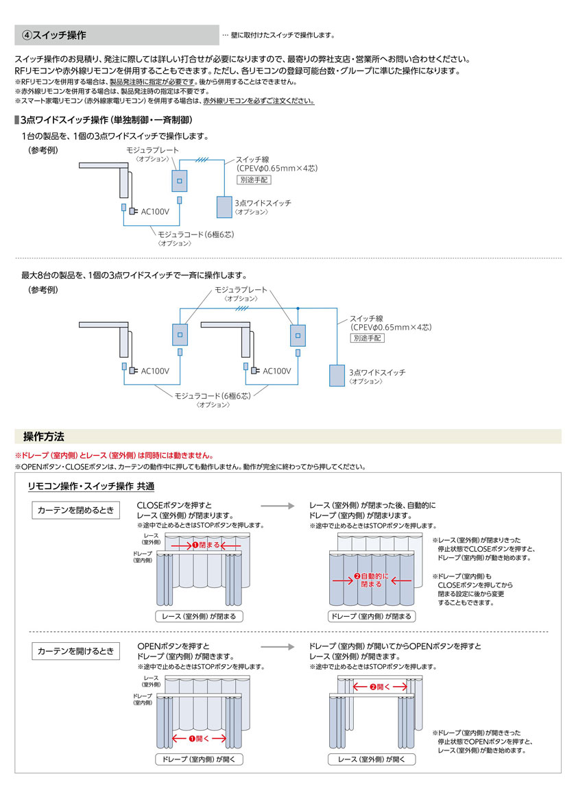 電動カーテンレール▼ホームタコストリーチェシングルセット木目調赤外線リモコン操作▼タチカワブラインド【レール長さ50〜100cm】
