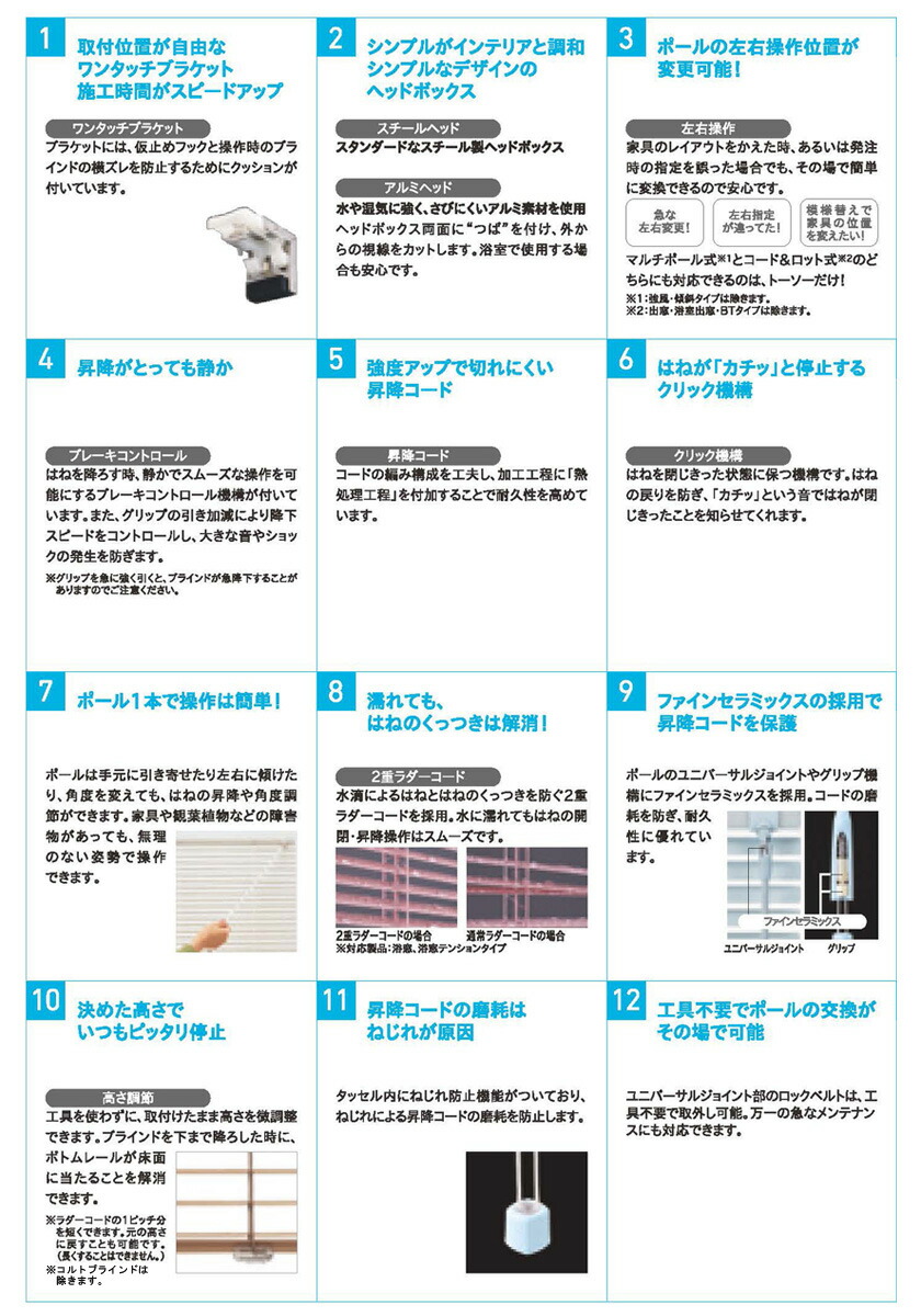 在庫限り】 ネジ止め式 ヨコ型ブラインド ワンポール式 ベネアル25浴窓