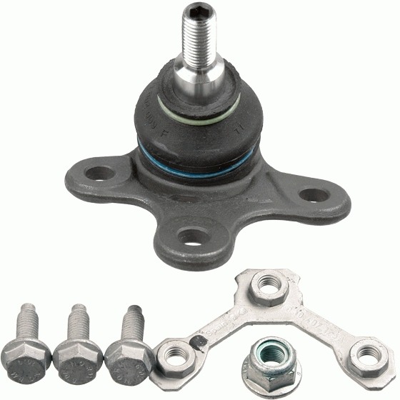 フォルクスワーゲン ボールジョイント 新品 LEMFORDER 1379102 6N0407365