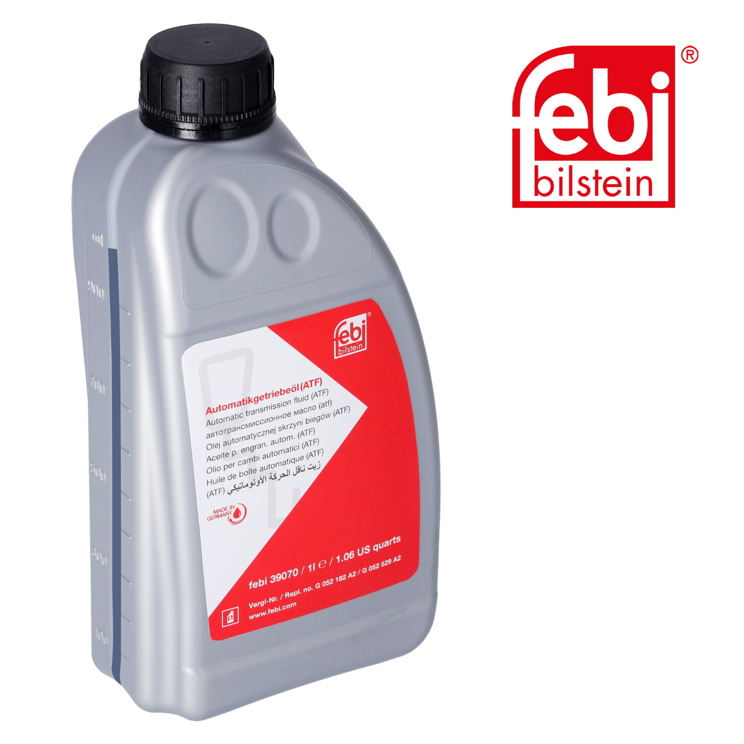AUDI / Volkswagen / Mercedes-Benz / VOLVO 優良品 FEBI オートマチックトランスミッションオイル 39070 G052182A2 / 001989850309 / 1161838 などに適合