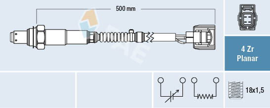 Mercedes Benz オーツーセンサー FAE製 77505 0045420818｜輸入車パーツ専門店 D-STIMMER