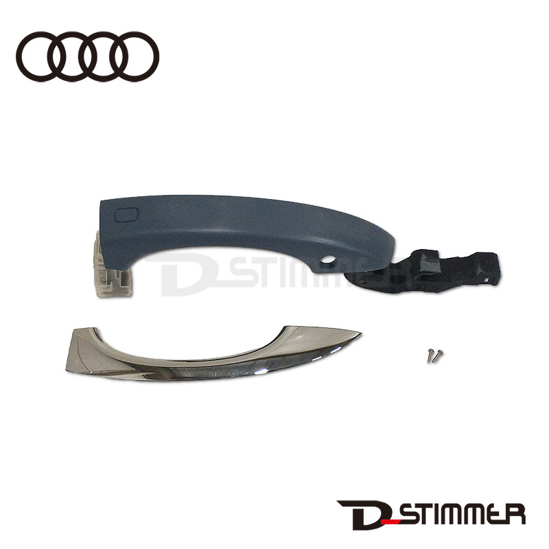 AUDI アウディ 純正品 フロント ドアアウター ハンドル 右側 4H0837206BGRU
