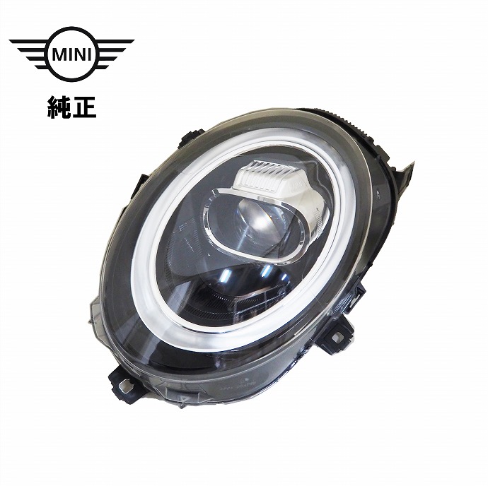 MINI/ミニ F54/F55/F56/F57 純正 後期 右ヘッドライト BMW MINI純正 ヘッド ライト リング “クローム”（F55/F56/F57