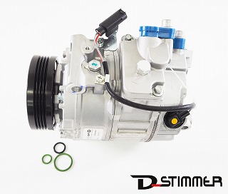 BMW優良品NISSENS製エアコンコンプレッサークラッチ・O-リング付オイル入り新品5シリーズ/E60・E617シリーズ/E65・E66OE番号:64509174802