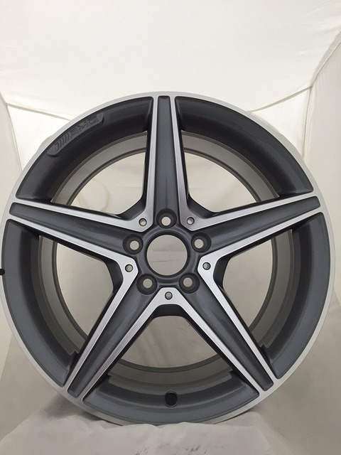 Mercedes-Benz メルセデス・ベンツ 純正 AMG スポークホイール リア用アルミホイール 8.5J&times;18インチ Cクラス W205 純正品番:20540112007X21｜輸入車パーツ専門店 D-STIMMER