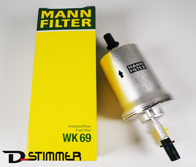 MANN-FILTER マンフィルター フューエルフィルター VW フォルクスワーゲン 純正品番:1K0201051K WK69