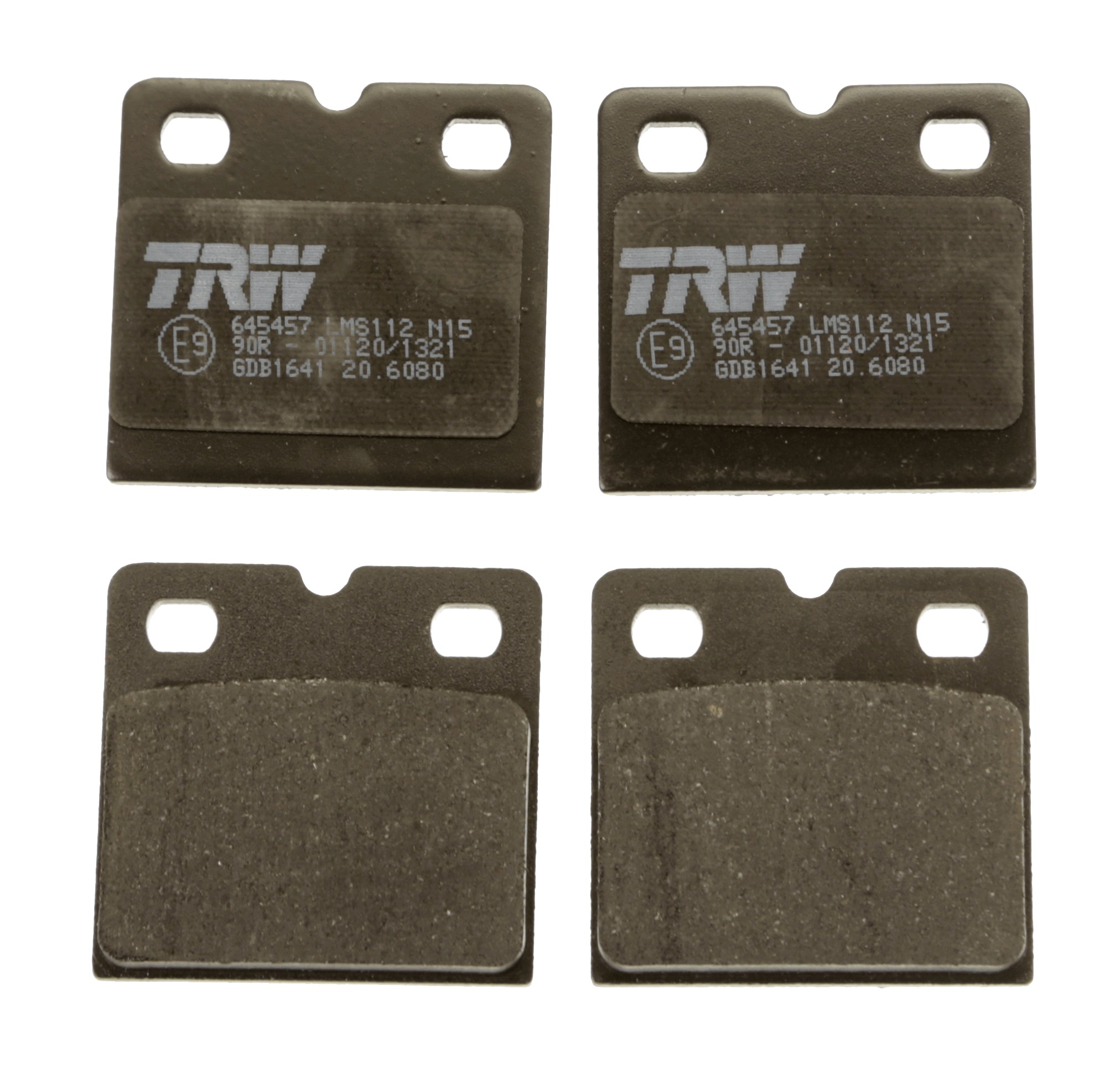 ジャガー リアブレーキパッド 新品 TRW GDB1641 C2C13800
