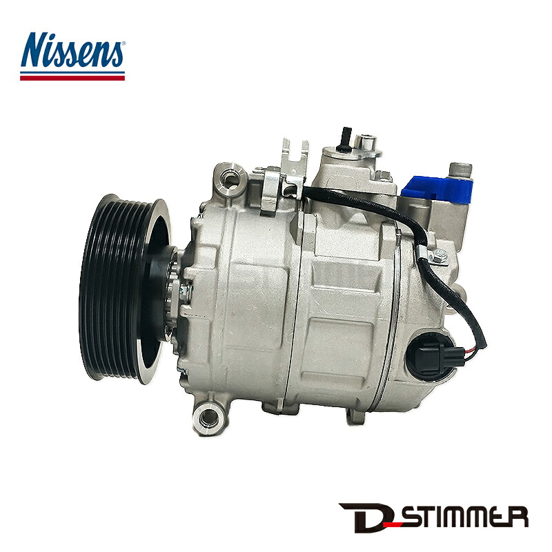 フォルクスワーゲン エアコンコンプレッサー 新品 NISSENS 89237.. 7P0820803M