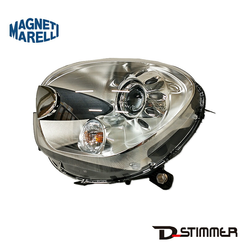 BMW MINI キセノン ヘッドランプ 左側 新品 MARELLI製 R60 R61 63129807481 711307023645 ミニ 日本仕様 左側通行用 ヘットランプ LH 左 カー ライトミニクーパー Countryman カントリーマン Paceman ペースマン アダプティブコーナリング 非装備車|輸入車パーツ専門店 D-STIMMER
