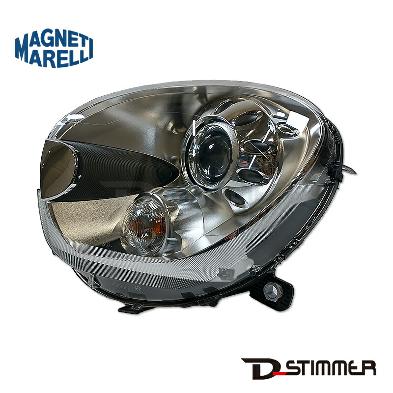 BMW MINI キセノン ヘッドランプ 左側 新品 MARELLI製 R60 R61 63129807485 711307023649 ミニ 日本仕様 左側通行用 ヘットランプ LH 左 カー ライトミニクーパー Countryman カントリーマン Paceman ペースマン アダプティブコーナリング 装備車