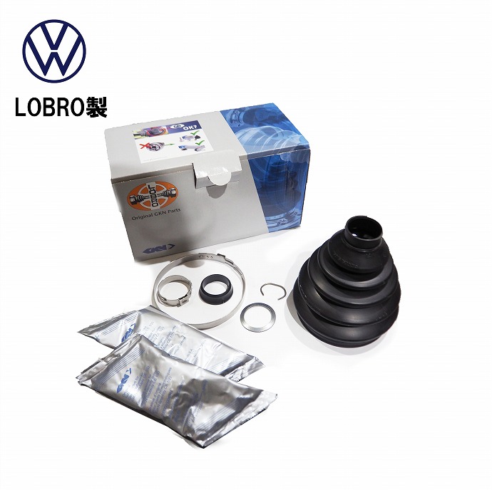 Volkswagen フォルクスワーゲン ゴルフ4 ゴルフ5 ゴルフ6 ゴルフ7等 フロント ドライブシャフト ブーツ アウター LOBRO 1K0498203A 6R0498203A 306354 F ドライブシャフト ブーツ 外側 OUT