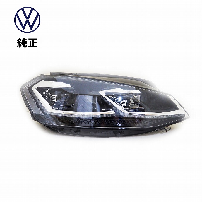 楽天市場】VW Golf7 ゴルフ7 R AU LED ヘッドランプ 左側 純正 新品