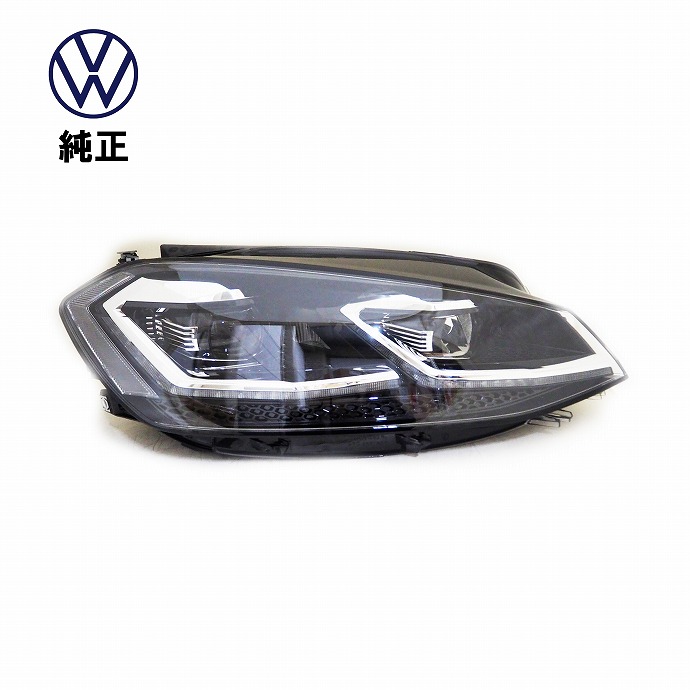 楽天市場】VW Golf7 ゴルフ7 R AU LED ヘッドランプ 左側 純正 新品