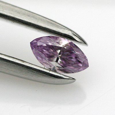 ＡＧＴジェムラボラトリー価値づける書付き添い人 生まれながらパープルダイヤ 0.189ｃｔ\u003cBR\u003eI1-ファンシーインテンスピンクパープル