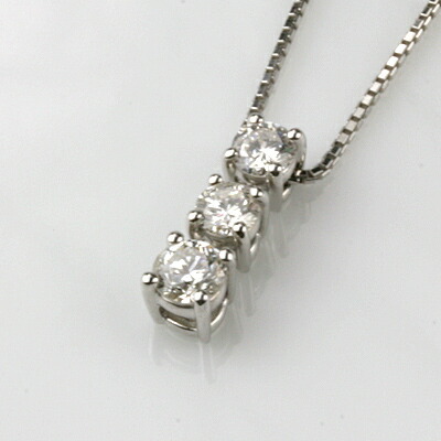 K18WGダイヤモンド ペンダントネックレス 48,400円