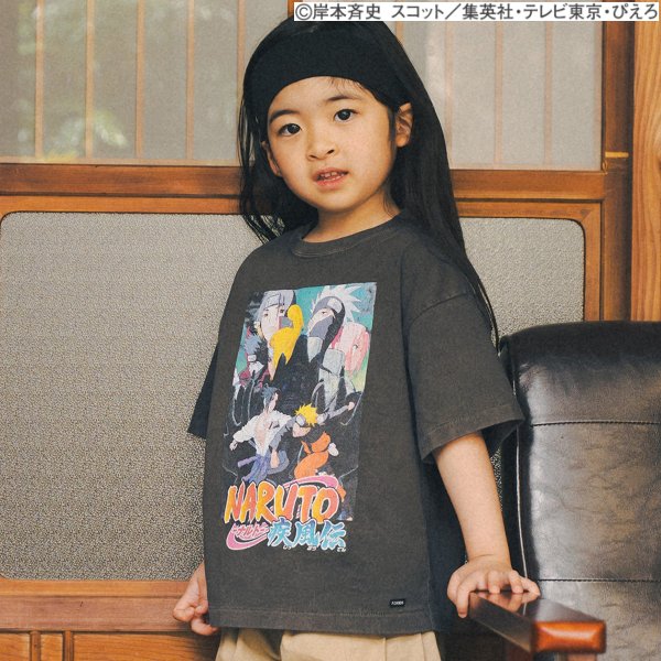 【60％OFF SALE セール】FO kids エフオーキッズ 【NARUTO-ナルト- 疾風伝 】グラフィックTシャツA(100~140cm)R307905 子供服 キッズ トップス 半袖 夏物 2025春夏画像