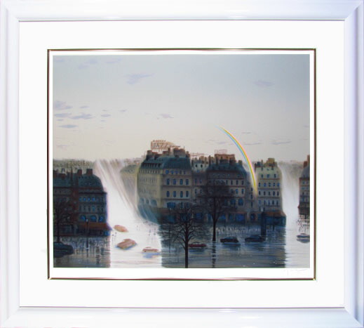 ヒロ　ヤマガタ　ウインターオブモンマルトル ヒロヤマガタ スノーウィーモンマルトルII | 絵画など美術品の