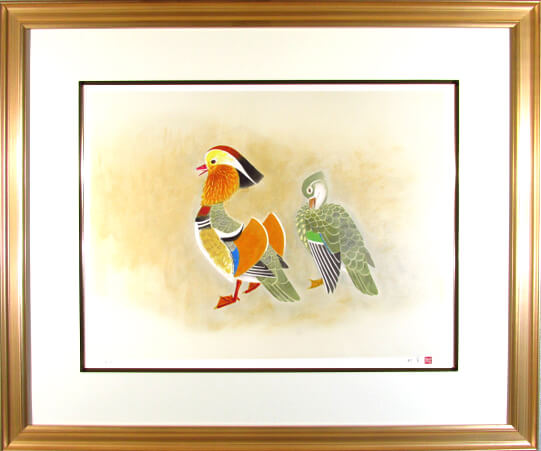 博多店：絵画買取】上村松篁 リトグラフ | 古美術八光堂の骨董品