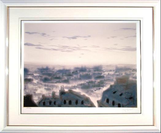 楽天市場】ヒロヤマガタ シルクスクリーン ノイシュヴァンシュタイン城