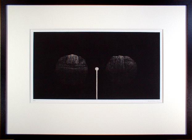 浜口陽三 【くるみ】 1982年 銅版画 浜口陽三 【くるみ】 1982年 銅版画 - メルカリ