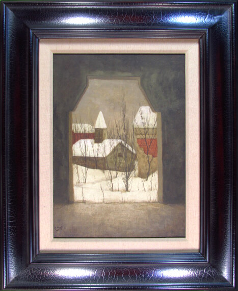 楽天市場】武本春根 古都萌芽 油彩10P : ギャラリーダッドアート