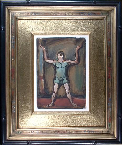 楽天市場】ジョルジュ ルオー 大太鼓を叩く道化師 サーカスより 色彩銅