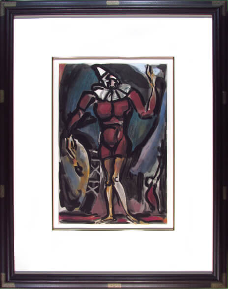 楽天市場】ジョルジュ ルオー 受難 悪の華 色彩銅版画 1937年 限定