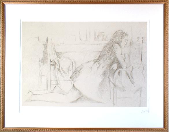 モーリス・ユトリロ（リトグラフ） モーリス・ユトリロ 作 『モンマルトル・ベキュ リトグラフ』をお譲り