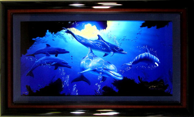 楽天市場】クリスチャン リース ラッセン ドルフィンシンフォニー