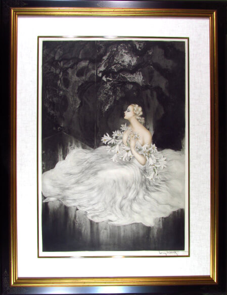 楽天市場】ルイ・イカール リリィ 人物画 絵画 女性 アールデコ