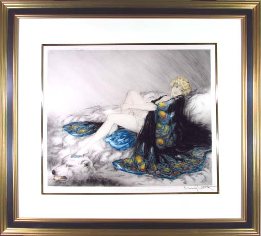 ルイ・イカール エッチング 【four Dears】1929年 直筆サインあり ルイ・イカール エッチング 【four Dears】1929年 直筆サインあり