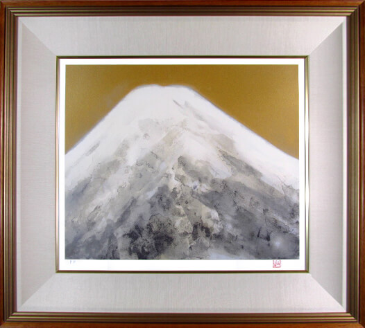 楽天市場】奥村土牛 大快晴の富士 リトグラフ : ギャラリーダッドアート