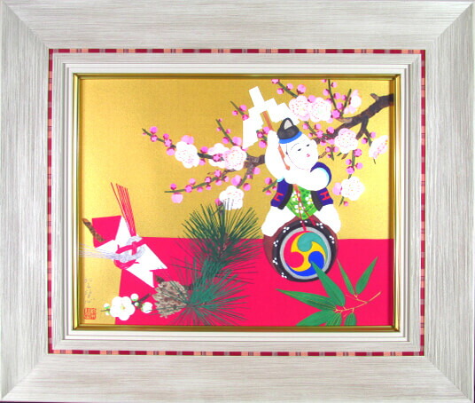 楽天市場】森田りえ子 「 秋華 」 シルクスクリーン 版画 【中古