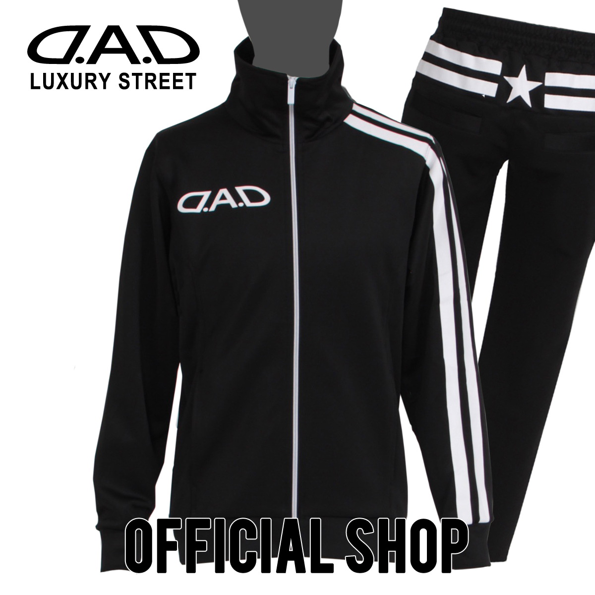 ギャルソン トラックジャージセットアップ Dk012 Dad おしゃれ Garson Garson かっこいい D A D店 おしゃれ Luxury Dad D A D Shop 公式d A Dショップ D A D Official Street