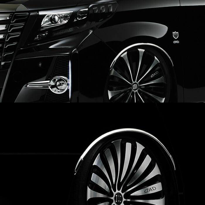 9 5限定 ポイント最大36倍 D A D シンプルフェンダーkit クローム Garson ギャルソン Dad Bullpadel Cl